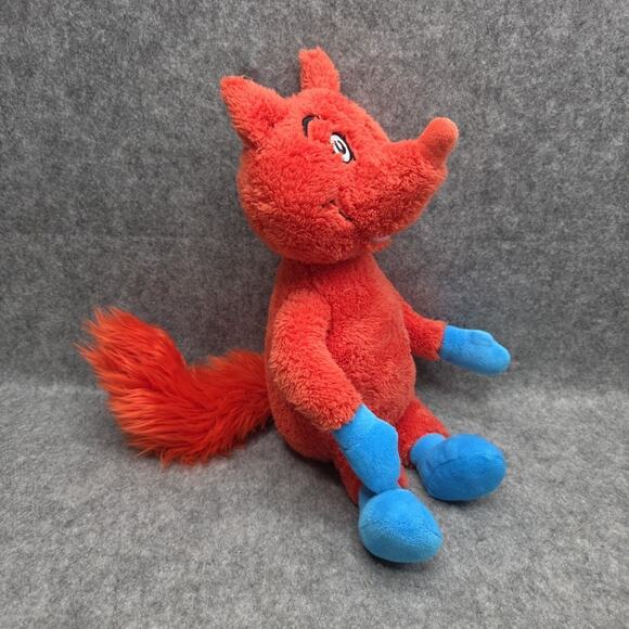 Kohls Cares Dr Seuss Red Fox in Socks Plush 15 Inch Stuffed Animal Toy - Picture 3 of 9